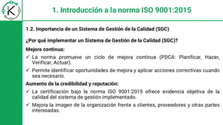 CLASE 01 DE ISO 9001 2015 PARA FORMACIÓN DE AUDITORES | PDF