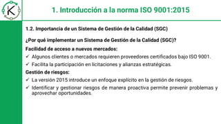 CLASE 01 DE ISO 9001 2015 PARA FORMACIÓN DE AUDITORES | PDF
