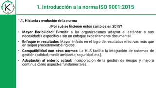 CLASE 01 DE ISO 9001 2015 PARA FORMACIÓN DE AUDITORES | PDF