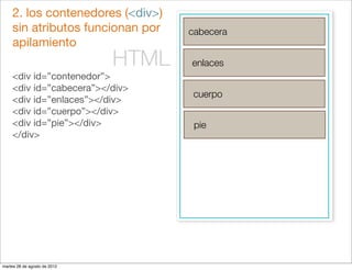 Maquetación css Parte 1 | PDF