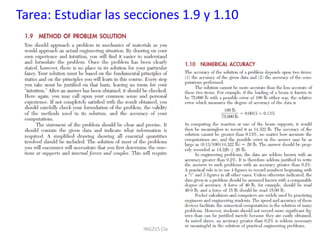 ING215 Clase 2 20
Tarea: Estudiar las secciones 1.9 y 1.10
 