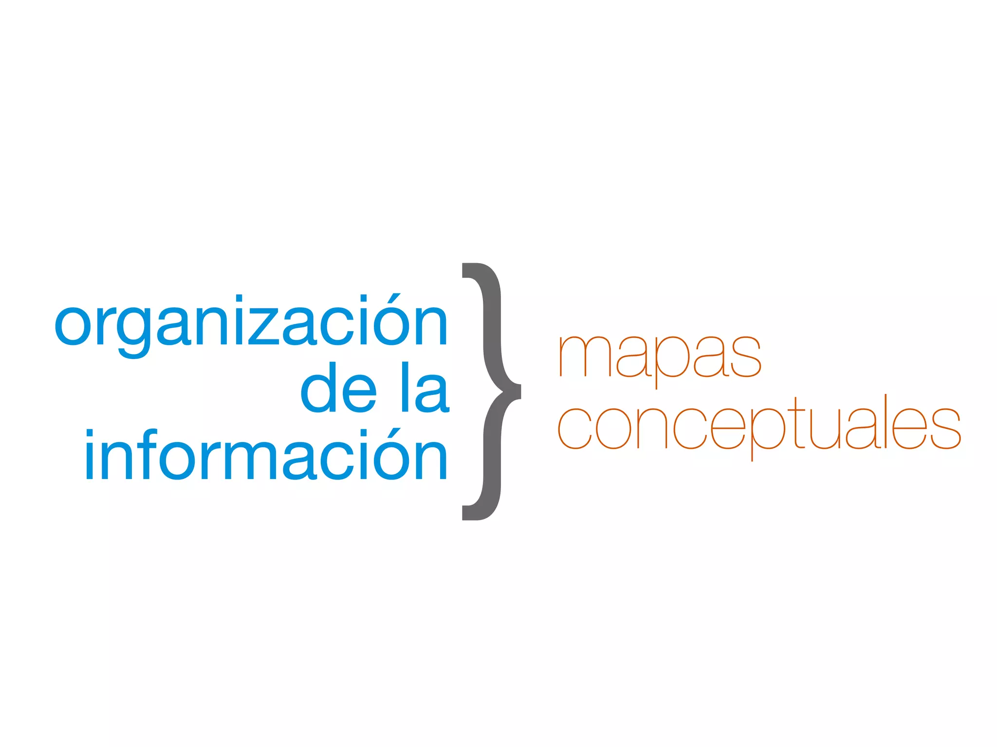 información}mapas 
organización 
de la 
conceptuales 
 
