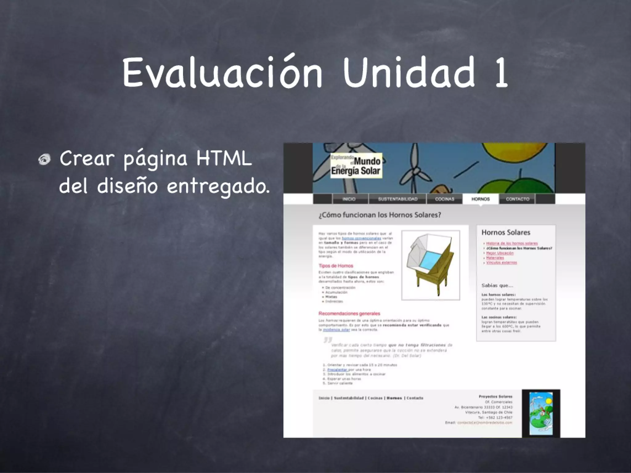 Marcado HTML Resumen y Evaluación