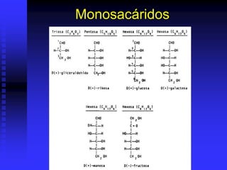 Monosacáridos
 