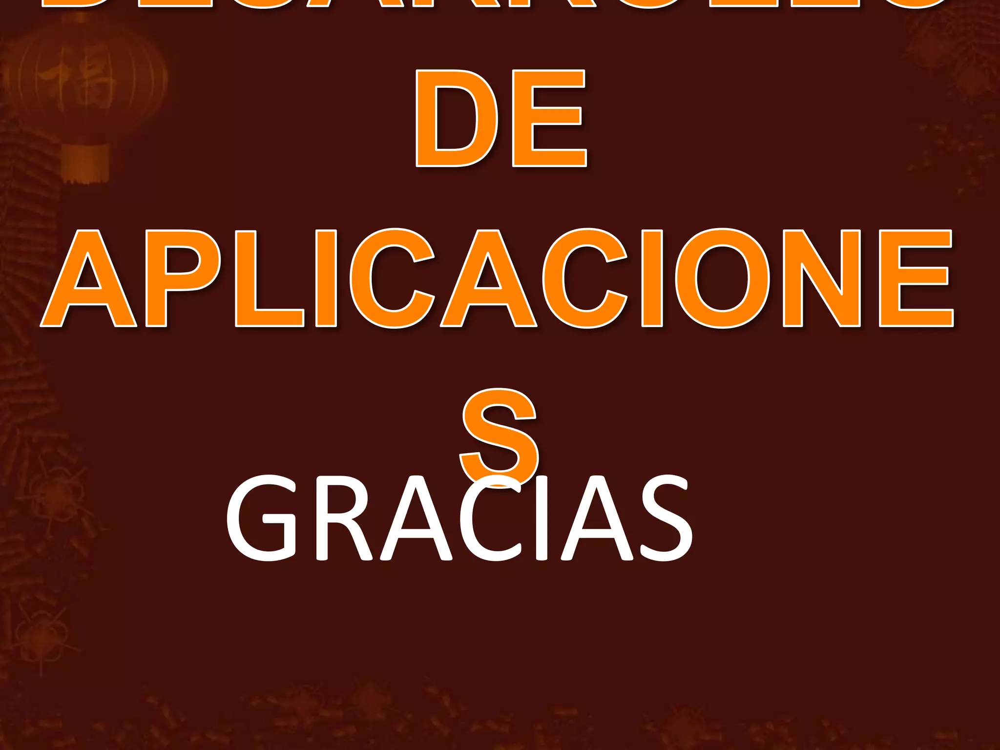 GRACIAS
 
