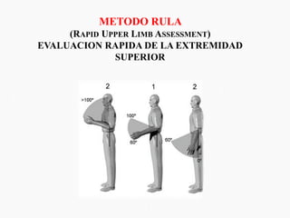 CLASE 07 METODO RULA DE ERGONOMIA SESION 6 | PDF