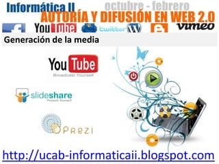 Generación de la media




http://ucab-informaticaii.blogspot.com
 