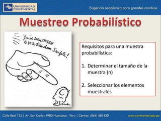 Selección de la muestra