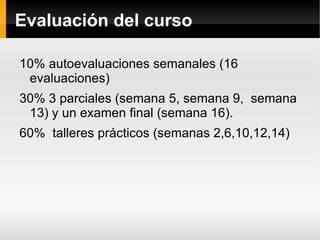 Introducción al tema. 