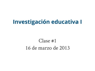 Clase 1