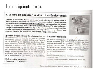 Lee el siguiente texto.
 