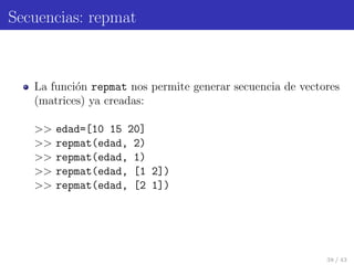 Clase1. introducción a matlab | PDF