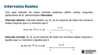 Clase 1 Analisis Matematico Numeros Reales | PPTX