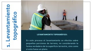 1.
Levantamiento
topográfico
 