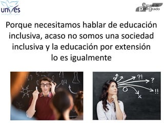 la educacion inclusiva y su impacto en la educación | PDF