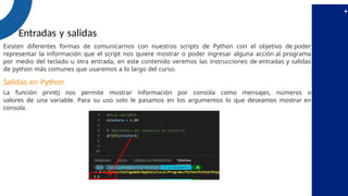 CLASE 1 - FUNDAMENTOS Y APLICACIONES python | PPTX