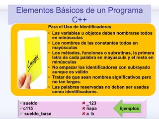 Clase 1 Lenguaje C++ | PPTX