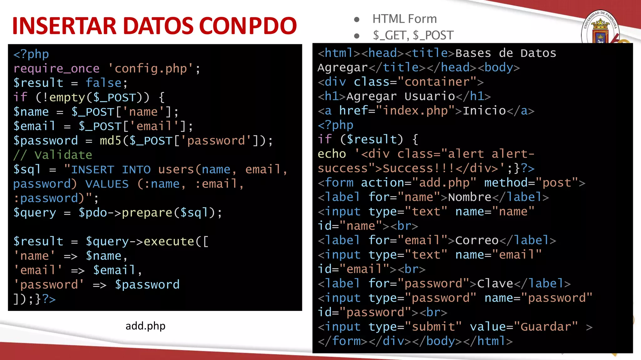 Clase 10 electiva profesional 3 aws rds php y mysql | PPT