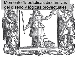 Momento 1/ prácticas discursivas
del diseño y lógicas proyectuales
 