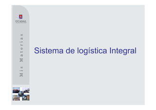 Clase 10 sist logistica integral [modo de compatibilidad] | PDF