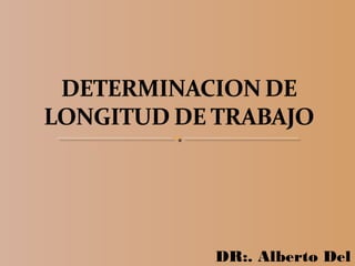 DR:. Alberto Del
 