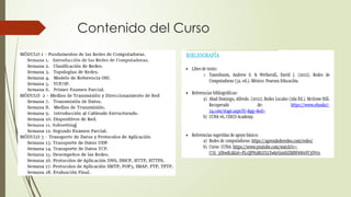 Contenido del Curso
 
