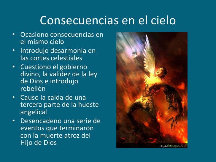 Consecuencias Del Pecado