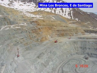 Mina Los Bronces, E de Santiago
 