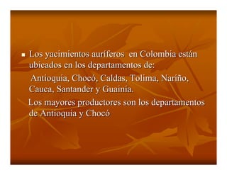 Clase14 minerales preciosos