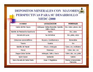Clase14 minerales preciosos
