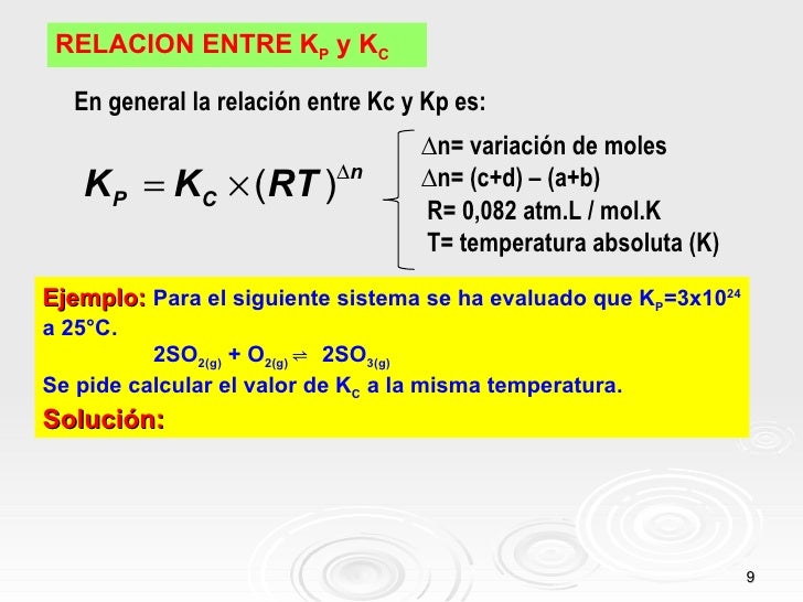 EQUILIBRIO QUÍMICO