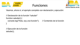 Clase curso codo a codo sobre javascript | PPTX