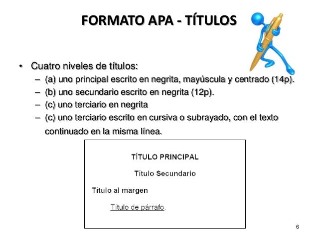 normas apa 6