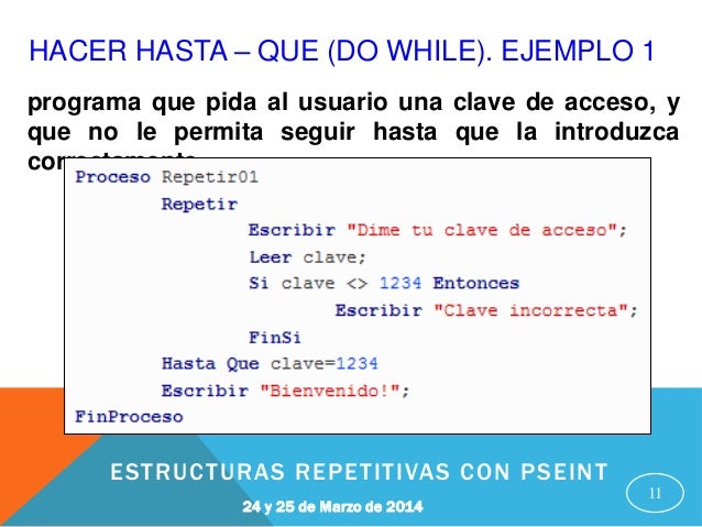 Estructuras Repetitivas con PSeInt (Parte 2)