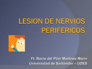 Ft. Rocío del Pilar Martínez Marín Universidad de Santander – UDES 