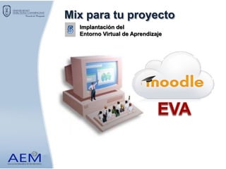 Mix para tu proyecto
Implantación del
Entorno Virtual de Aprendizaje
 