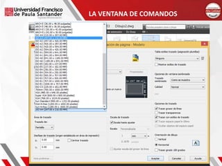 LA VENTANA DE COMANDOS
 