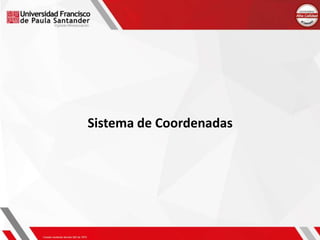 Sistema de Coordenadas
 