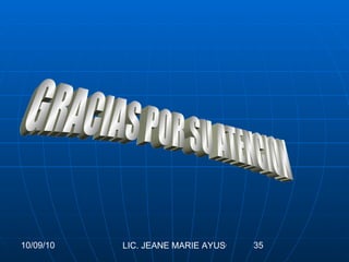 GRACIAS POR SU ATENCION 