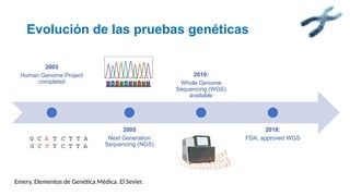 Clase introductoria de genética medicina | PPTX