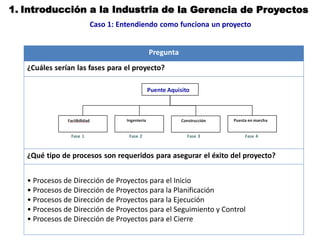 Introduccion a la gerencia de proyectos - Maestria en Ingenieria Vial | PDF