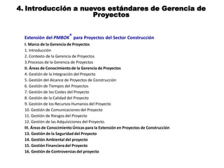 Introduccion a la gerencia de proyectos - Maestria en Ingenieria Vial | PDF
