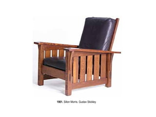 Cursos de Doctorado 2008
                                                   Ramón Rubio




1901. Sillon Morris. Gustav Stickley
 