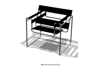 Cursos de Doctorado 2008
                                                      Ramón Rubio




1925. Silla B3 (Wassily). Marcel Breuer
 