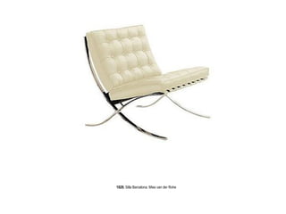 Cursos de Doctorado 2008
                                                       Ramón Rubio




1929. Silla Barcelona. Mies van der Rohe
 