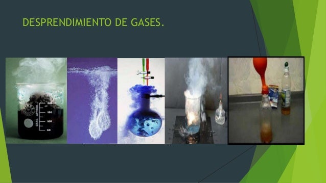 Desprendimiento De Gas En Reacciones Quimicas www.slideshare.net