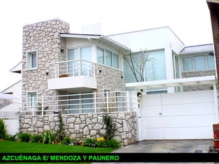 AZCUÉNAGA E/ MENDOZA Y PAUNERO
 