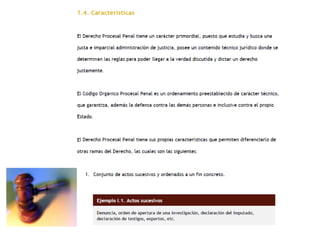 Clase 1 y 2 derecho procesal penal (luz) | PPT