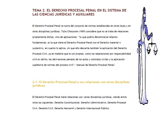 Clase 1 y 2 derecho procesal penal (luz) | PPT