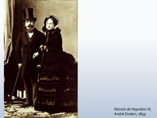 Retrato de Napoléon III,
André Disderi, 1859
 